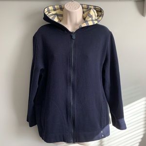 Zip up jacket ONQUE navy yellow contrast sailing